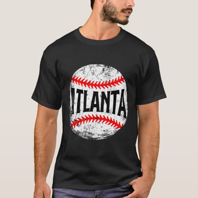 Atlanta Bravesss Team T-Shirt (Front)
