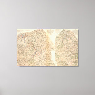 Atlanta Campaign 4th5th epochs Canvas Print