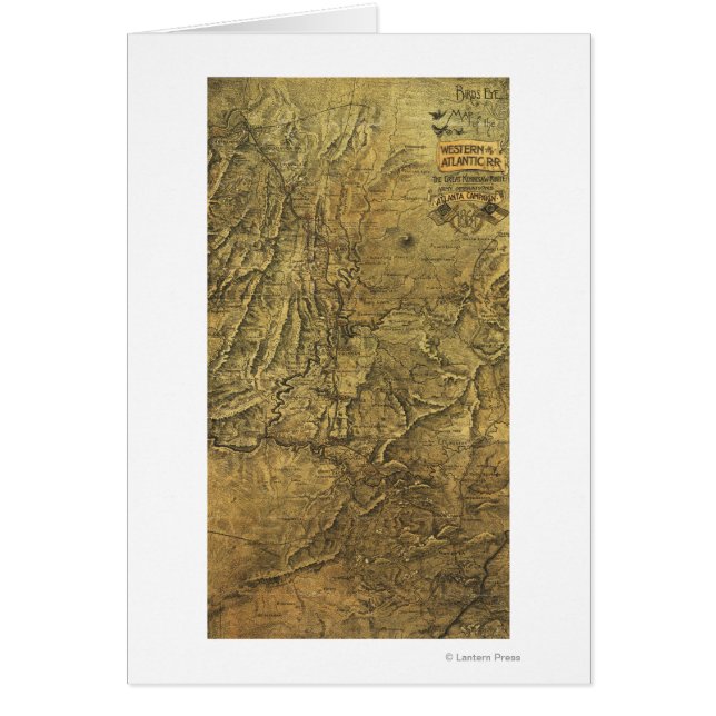 Atlanta Campaign - Civil War Panoramic Map (Front)