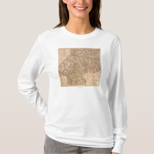 Atlanta Campaign - Civil War Panoramic Map 3 T-Shirt