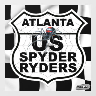 Atlanta Chapter - Decal Finish Flag & Logo