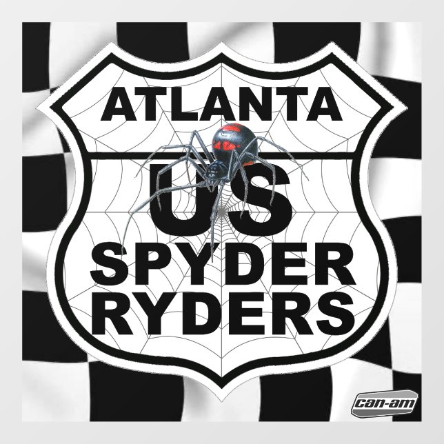 Atlanta Chapter - Decal Finish Flag & Logo (Sheet)