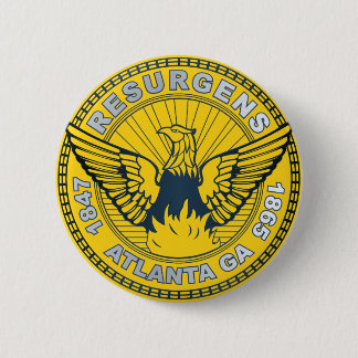 Atlanta City seal 6 Cm Round Badge