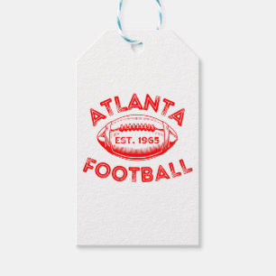 Atlanta Football Vintage Style Gift Tags
