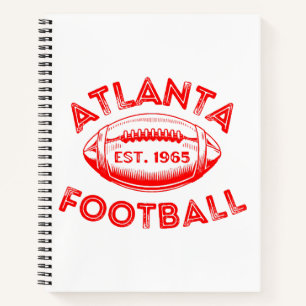 Atlanta Football Vintage Style Notebook