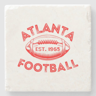 Atlanta Football Vintage Style  Stone Coaster