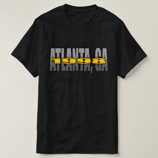 ATLANTA, GA 1998 T-Shirt (Design Front)