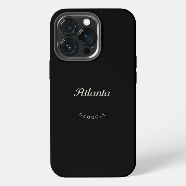Atlanta GA iPhone Case (Back)