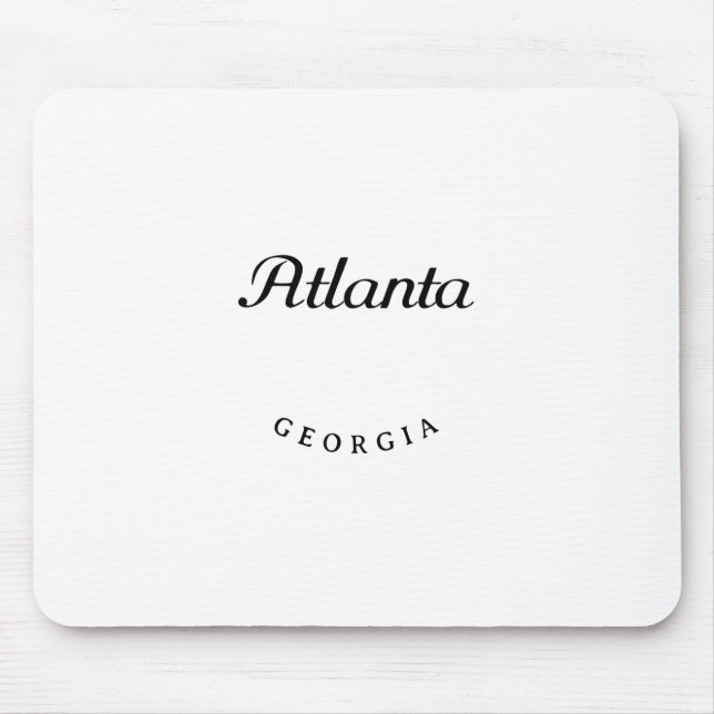 Atlanta GA Mouse Pad (Front)