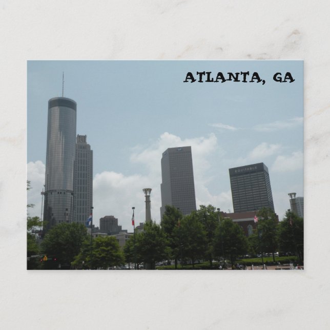 Atlanta, GA Postcard (Front)