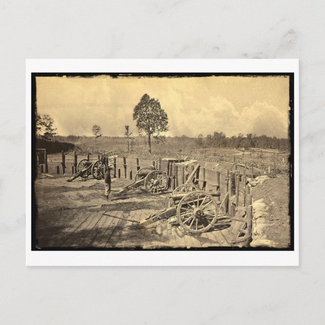 Atlanta, GA US Civil War Postcard (Front)