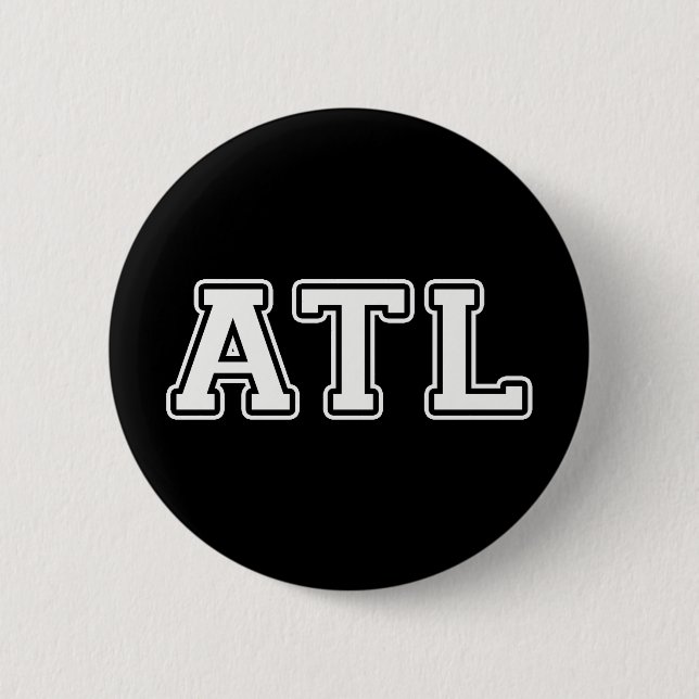 Atlanta Georgia 6 Cm Round Badge (Front)