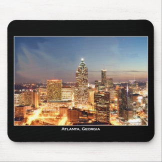 Atlanta, Georgia at Night - Beautiful Skyline Mouse Pad