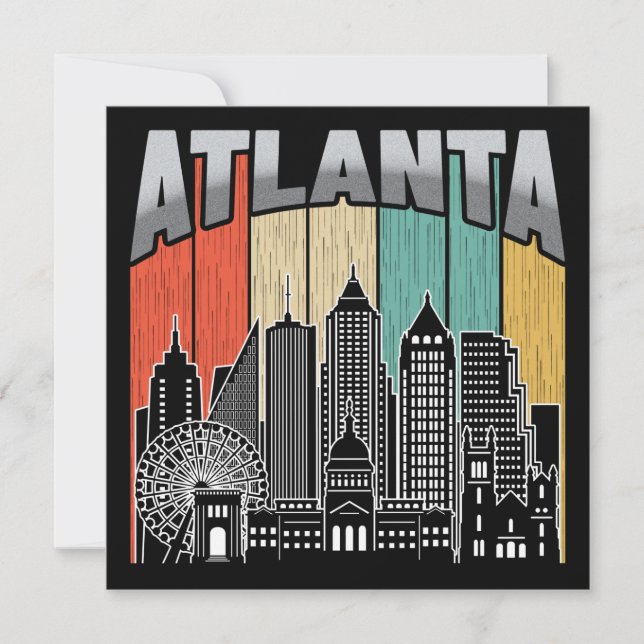 Atlanta Georgia Card (Front)
