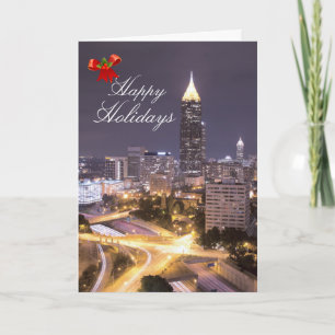 Atlanta Georgia Christmas Holiday Card