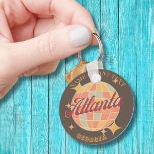 Atlanta Georgia City fashion gift souvenir Key Ring
