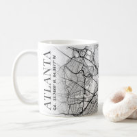 Atlanta, Georgia City Map | Coffee Mug
