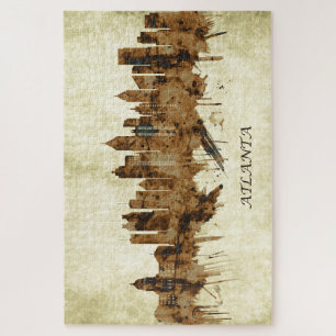 Atlanta Georgia Cityscape Jigsaw Puzzle