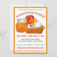 Atlanta Georgia GA Peach Canned Peaches Pie