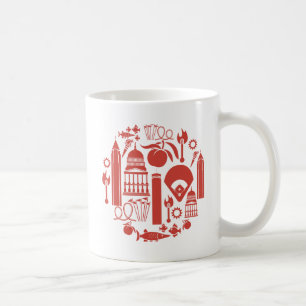Atlanta Georgia Icons Coffee Mug