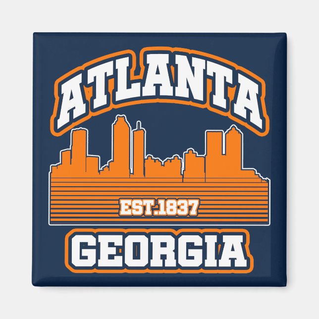 Atlanta,Georgia Magnet (Front)