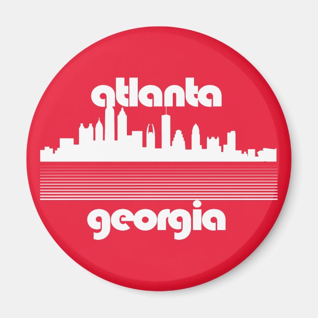 Atlanta Georgia Magnet (Front)