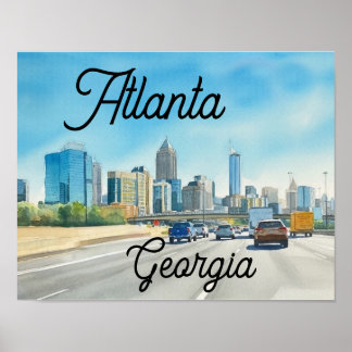 Atlanta Georgia  Poster