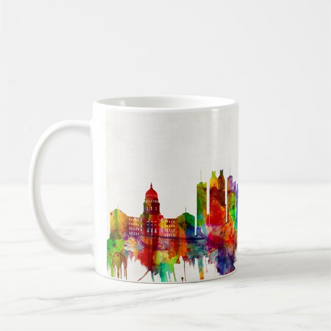 Atlanta Georgia Skyline Coffee Mug (Left)