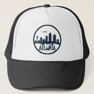 Atlanta Georgia Skyline Trucker Hat