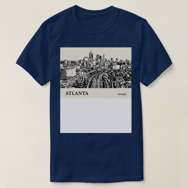Atlanta Georgia TShirt 1 (Design Front)