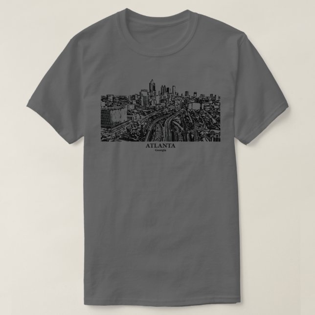 Atlanta Georgia TShirt 4 (Design Front)