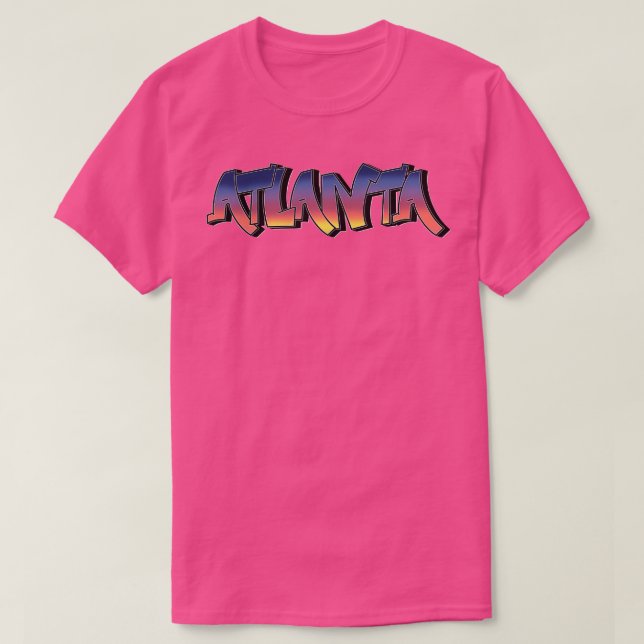 Atlanta Graffiti TShirt (Design Front)