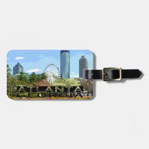 Atlanta Luggage Tag
