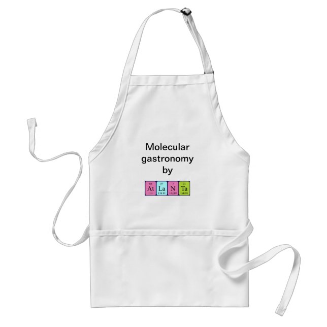 Atlanta periodic table name apron (Front)