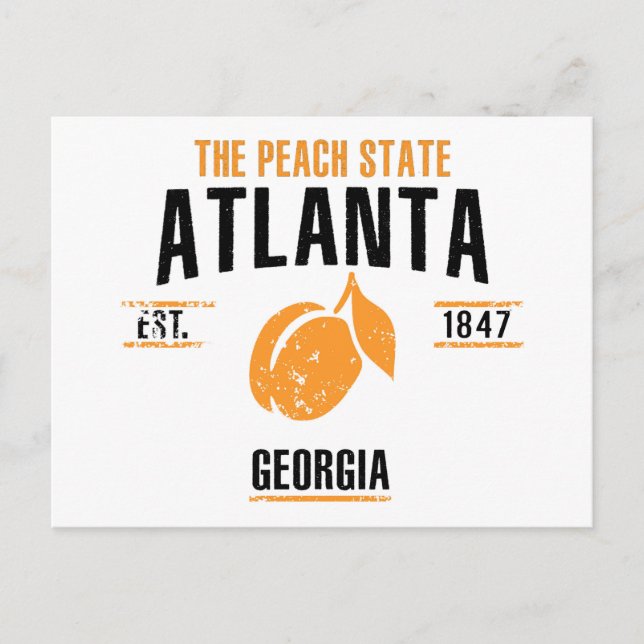 Atlanta Postcard (Front)