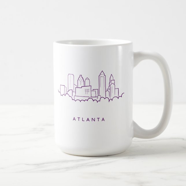 Atlanta Skyline Coffee Mug (Right)
