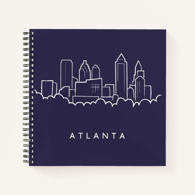 Atlanta Skyline Notebook (Front)