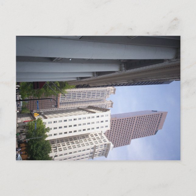 Atlanta skyline postcard (Front)