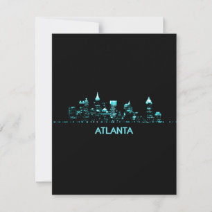 Atlanta Skyline Thank You Card