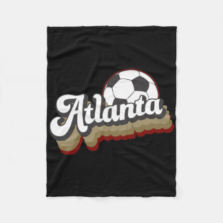 Atlanta Soccer  Fleece Blanket