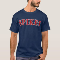 Atlanta Spikes Baseball Red Logo