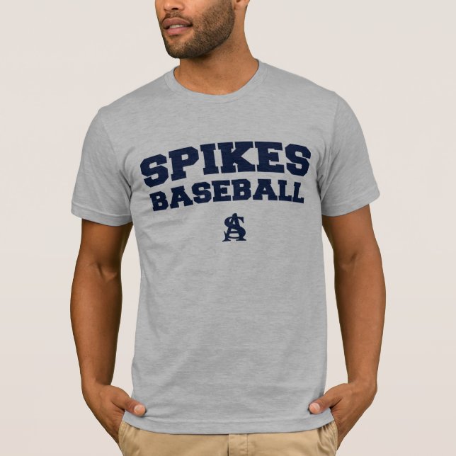 Atlanta Spikes Baseball T-Shirt (Front)