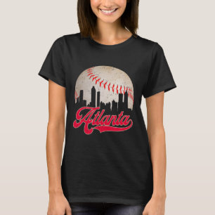 Atlanta Vintage Bysebyll Tee Distressed Gameday Re