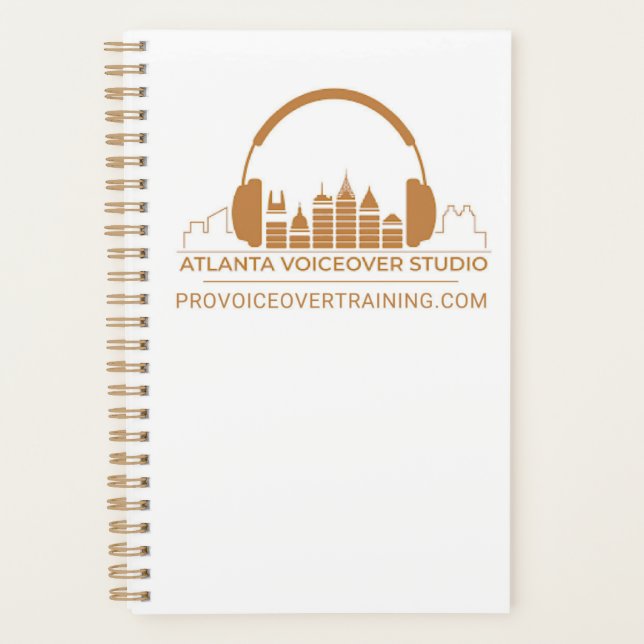 Atlanta Voiceover Studio PLANNER (small) (Front)