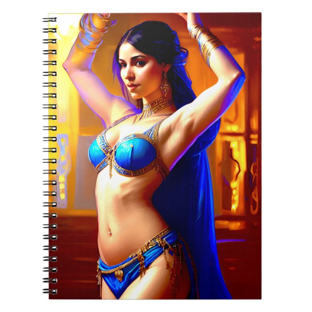 Atlantean Dancer Notebook (Front)
