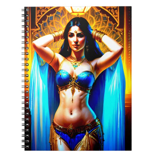 Atlantean Dancer Notebook (Front)