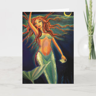 Atlantean Mermaid - Greeting Card