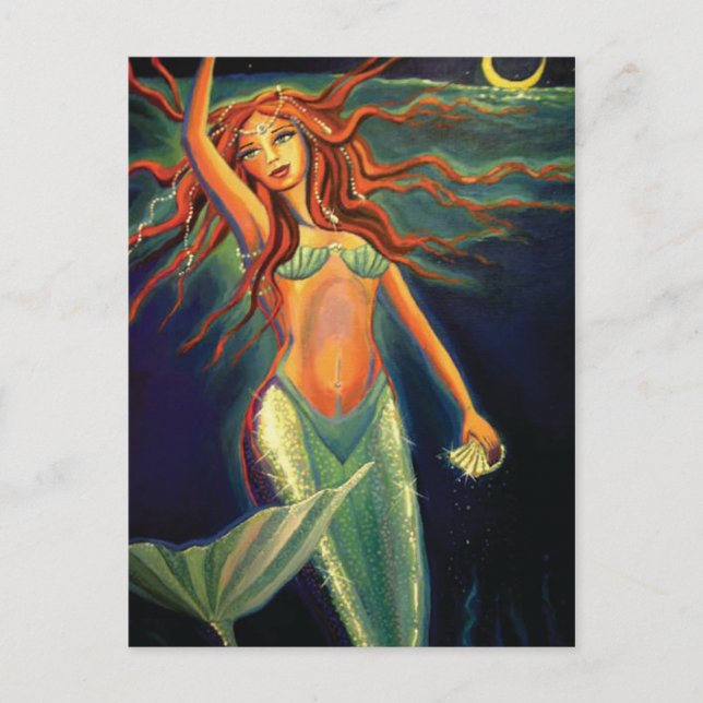 Atlantean Mermaid - Postcard (Front)