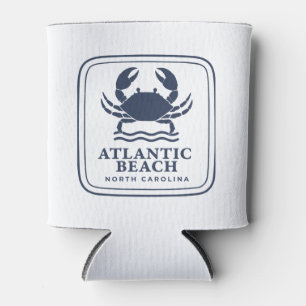 Atlantic Beach North Carolina Blue Crab Can Cooler