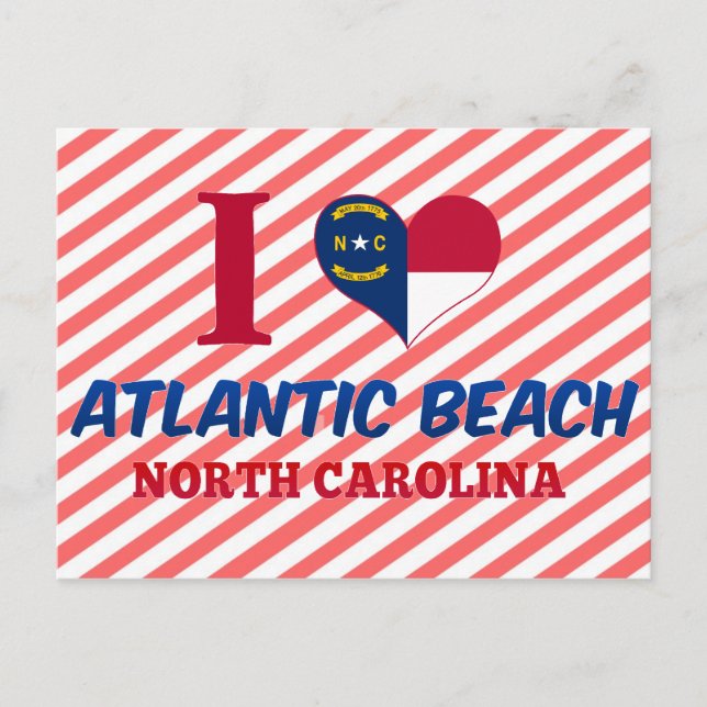 Atlantic Beach, North Carolina Postcard (Front)